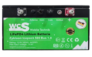 WCS Mobile Technik Zykloon Icepack BUS 1.0 500 Ampere