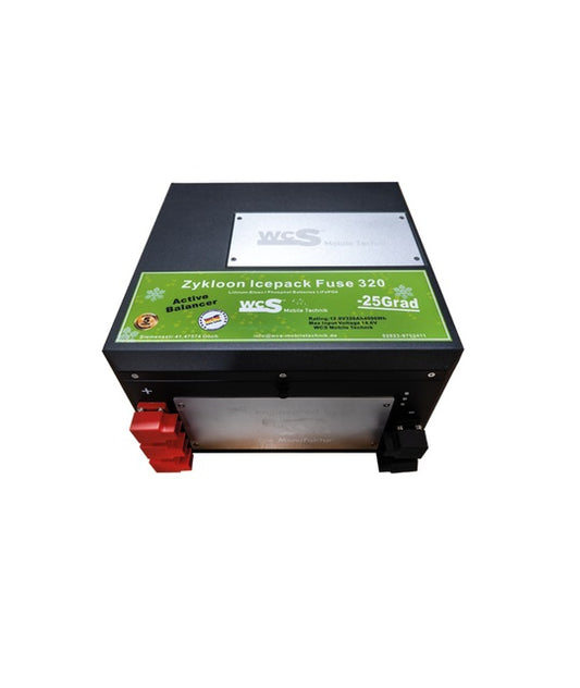 WCS Lithiumbatterie Zykloon Icepack Fuse 320 Ampere